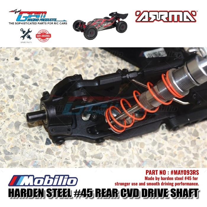 GPM Part #MAY093RS Harden Steel Rear CVD Drive Shaft Arrma Typhon 6S BLX Buggy