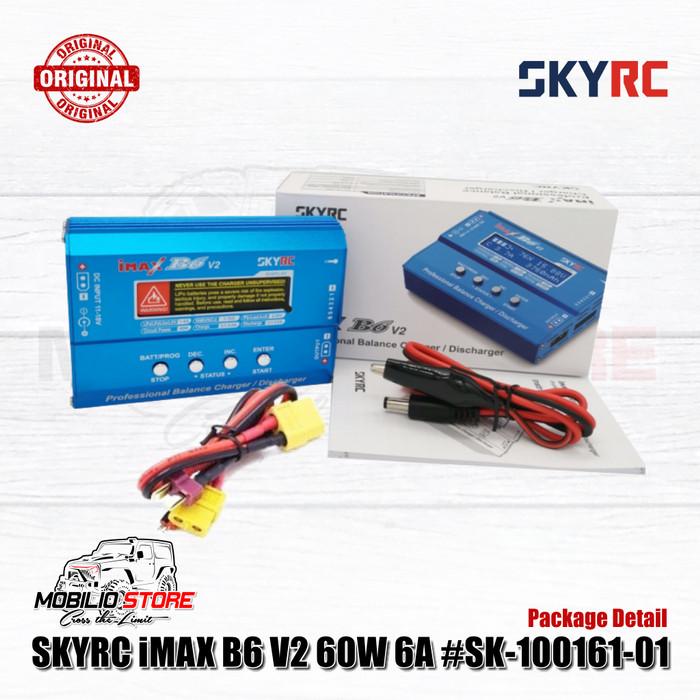 SKYRC iMAX B6 V2 60W 6A Pengisi Daya Penyeimbang Profesional LiPo Original