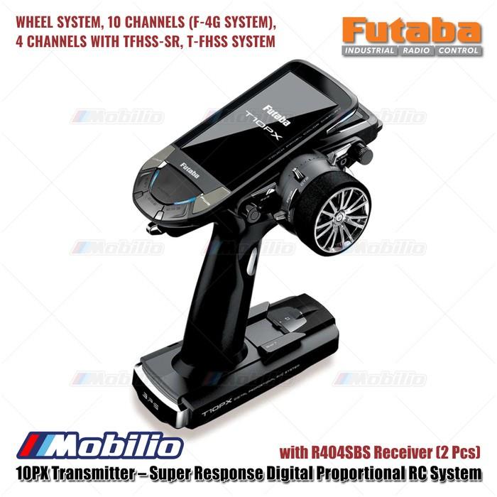 Futaba 10PX Transmitter Super Response Digital Proportional RC