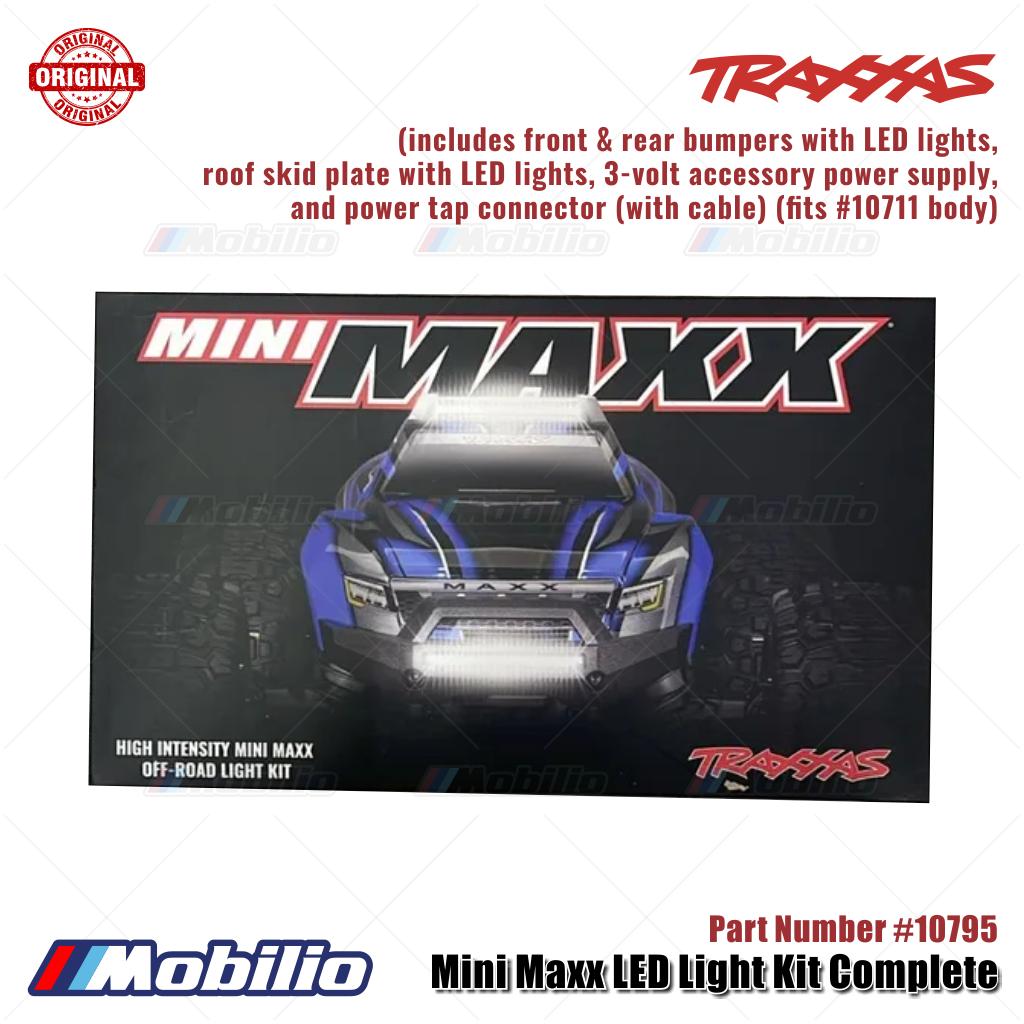 Traxxas Part #10795 Mini Maxx LED Light Kit Complete with Bumper fits #10711 Body