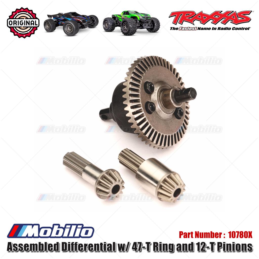 Traxxas Part #10780X Assembled Differential with 47-T Ring and 12-T Pinions