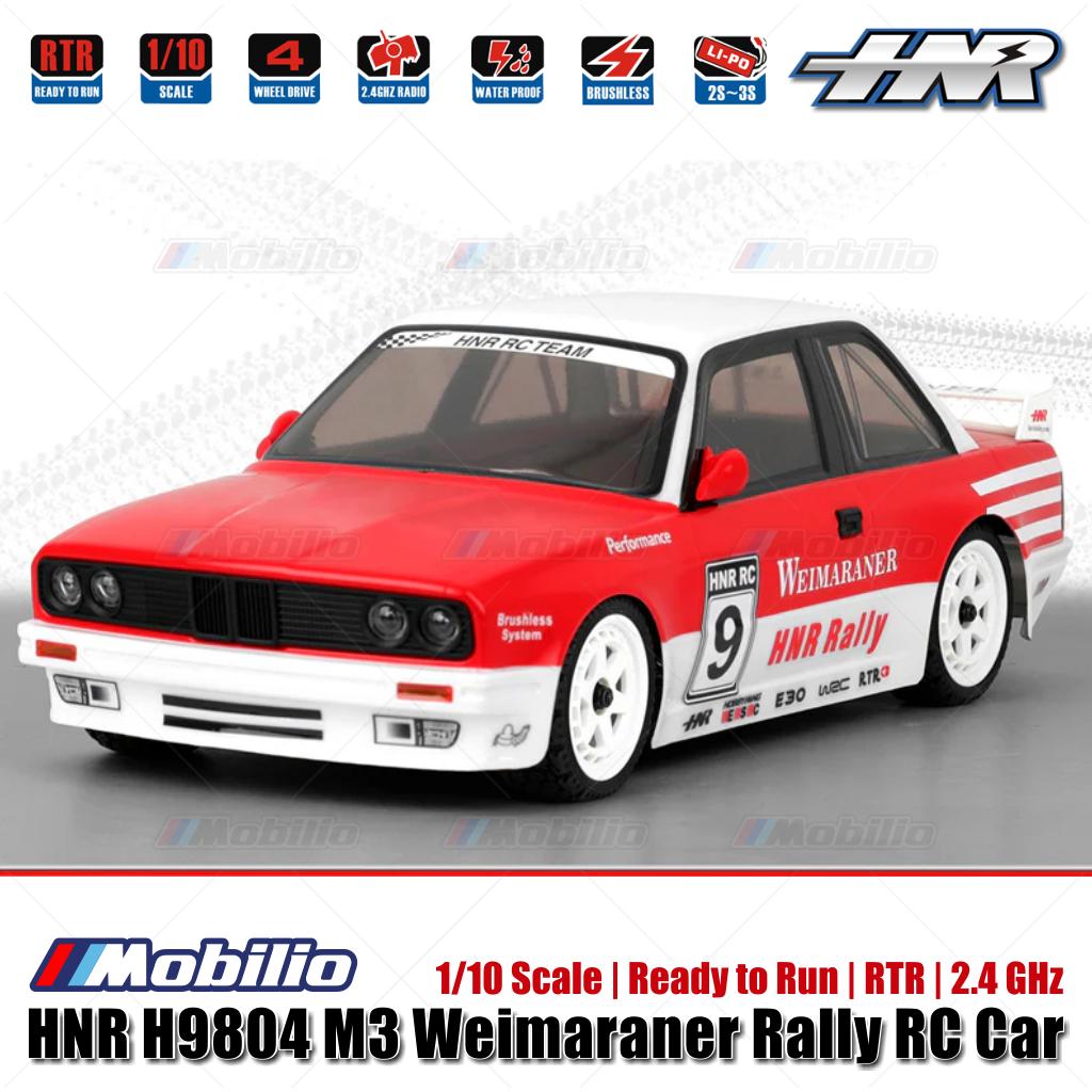 HNR H9804 M3 Weimaraner 1/10 Scale 4WD Brushless 2.4GHz RTR RC Rally Car