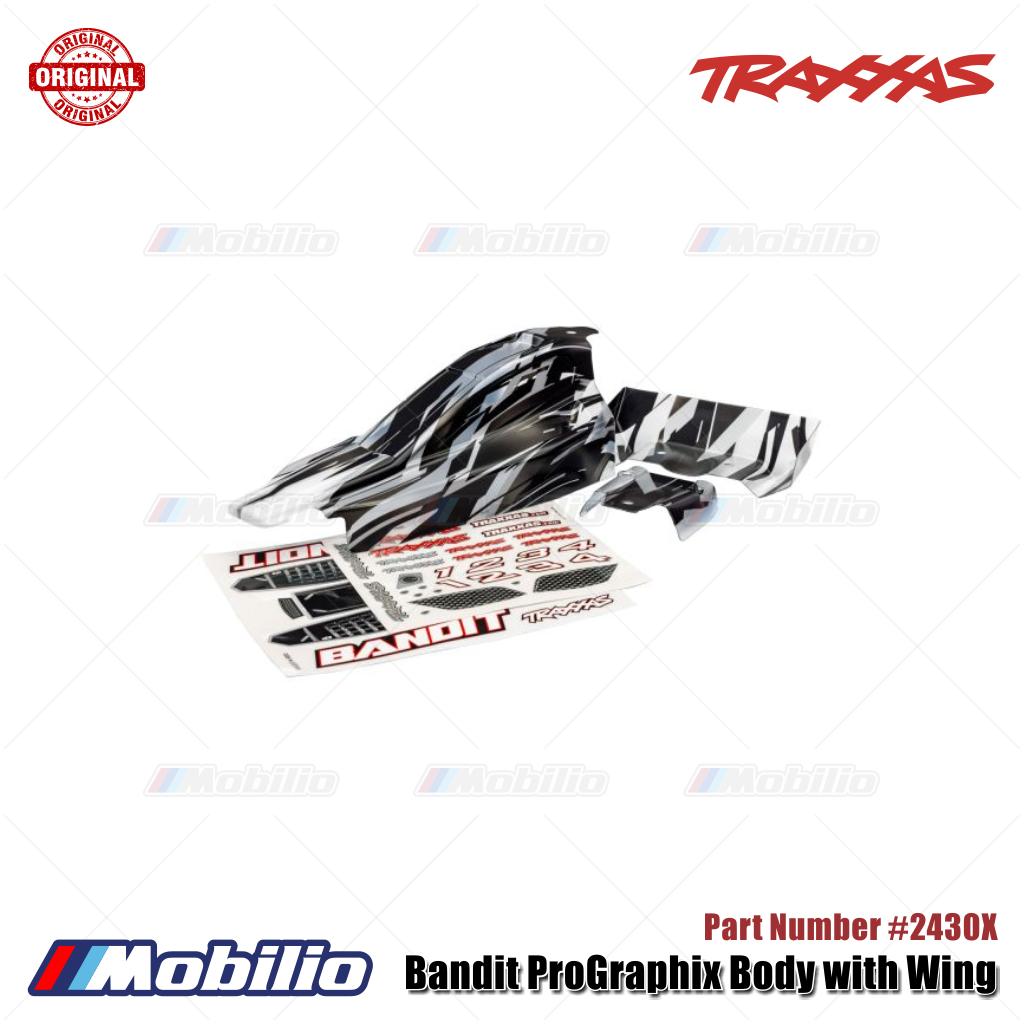 Traxxas Part #2430X Bandit ProGraphix Body with Wing
