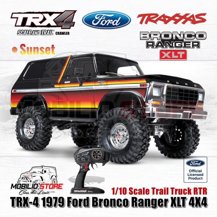 Traxxas TRX4 TRX-4 1979 Ford Bronco Ranger 4X4 1/10 Scale Trail Truck