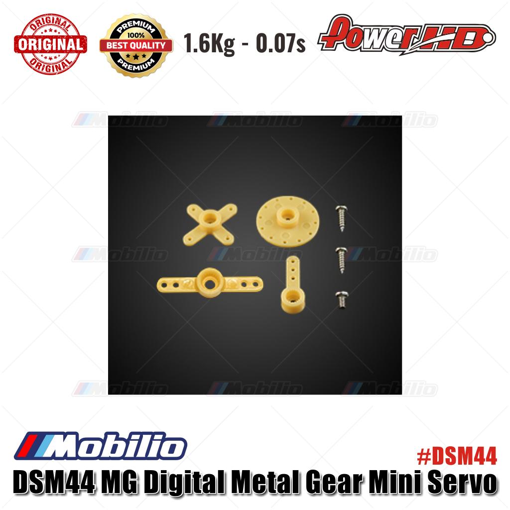 Power HD DSM44 MG Digital Metal Gear Mini Servo - 1.6Kg - 0.07s