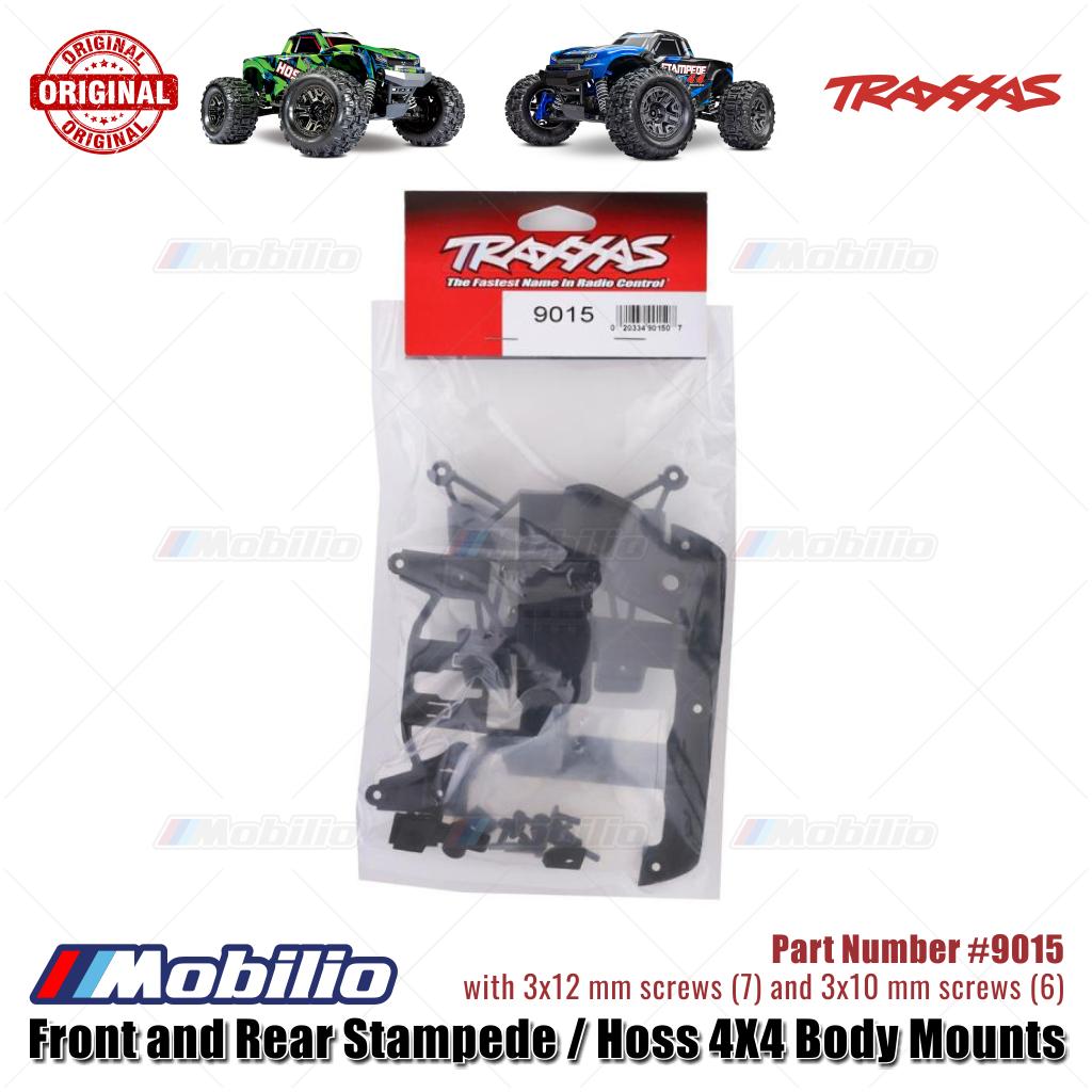 Traxxas Part #9015 Front and Rear Body Mounts for Hoss Stampede 4X4 Monster Truck