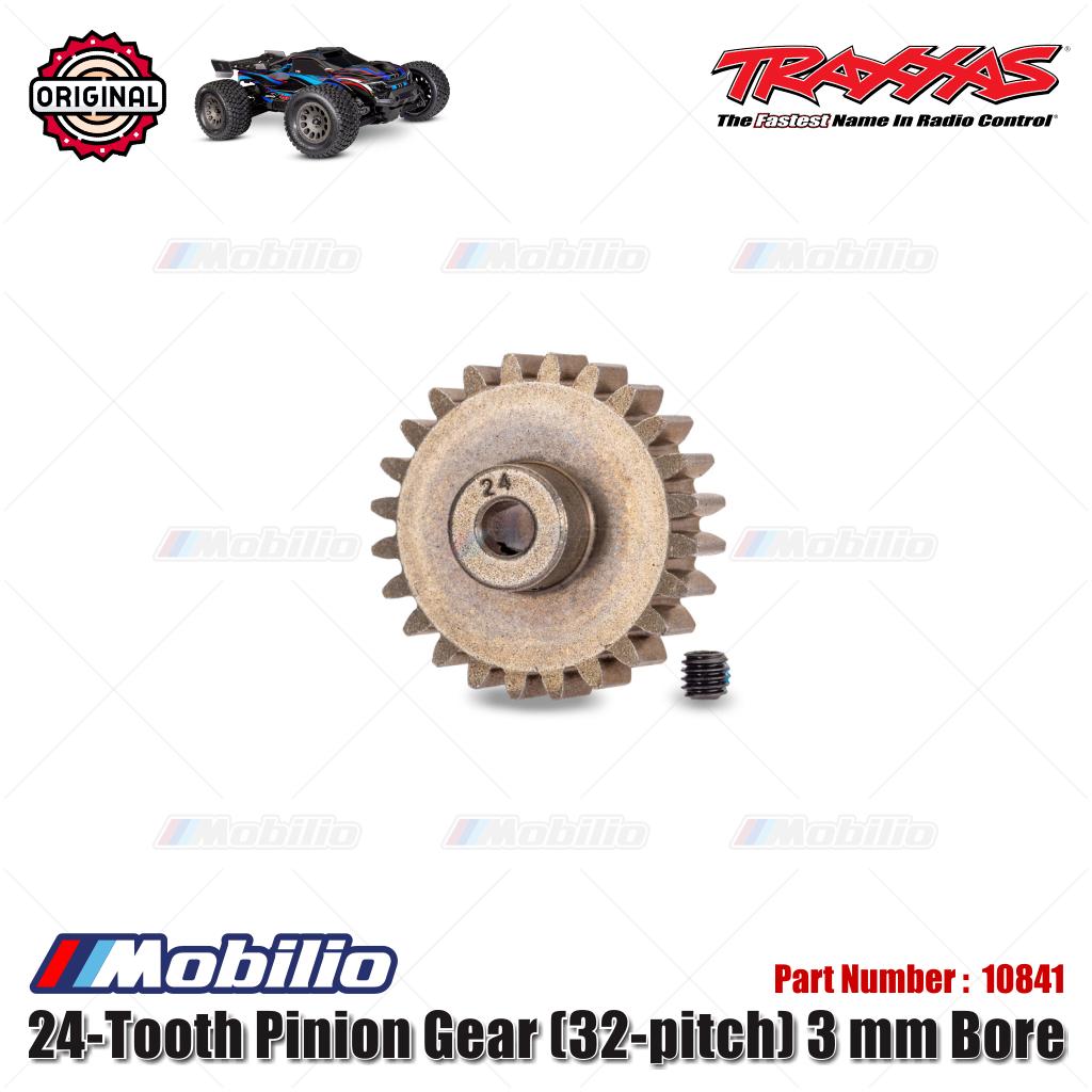 Traxxas Part #10841 24-Tooth Pinion Gear (32-pitch) 3 mm Bore