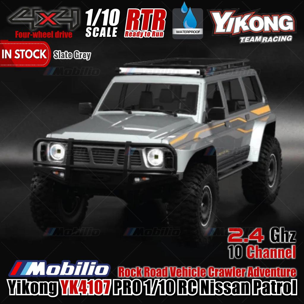 Yikong YK4107 PRO 1/10 RC Rock Road Vehicle Crawler Adventure 2.4GHz RTR Remote Control