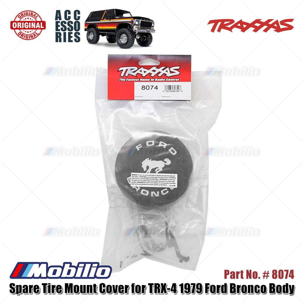 Traxxas Part #8074 Spare Tire Mount Cover The TRX-4 1979 Ford Bronco Body