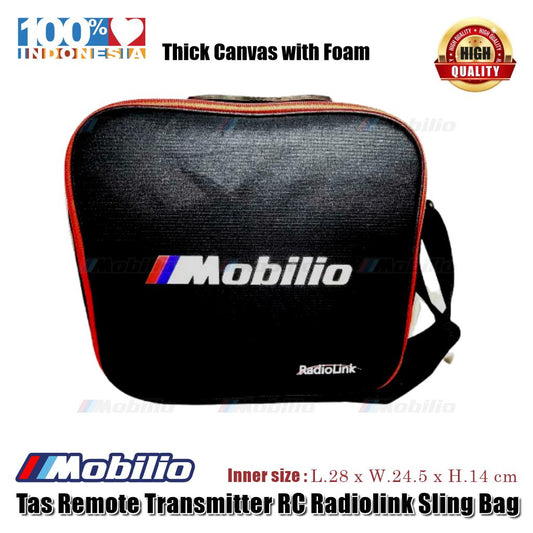Tas Remote Transmitter RC Radiolink Sling Bag High Quality Canvas