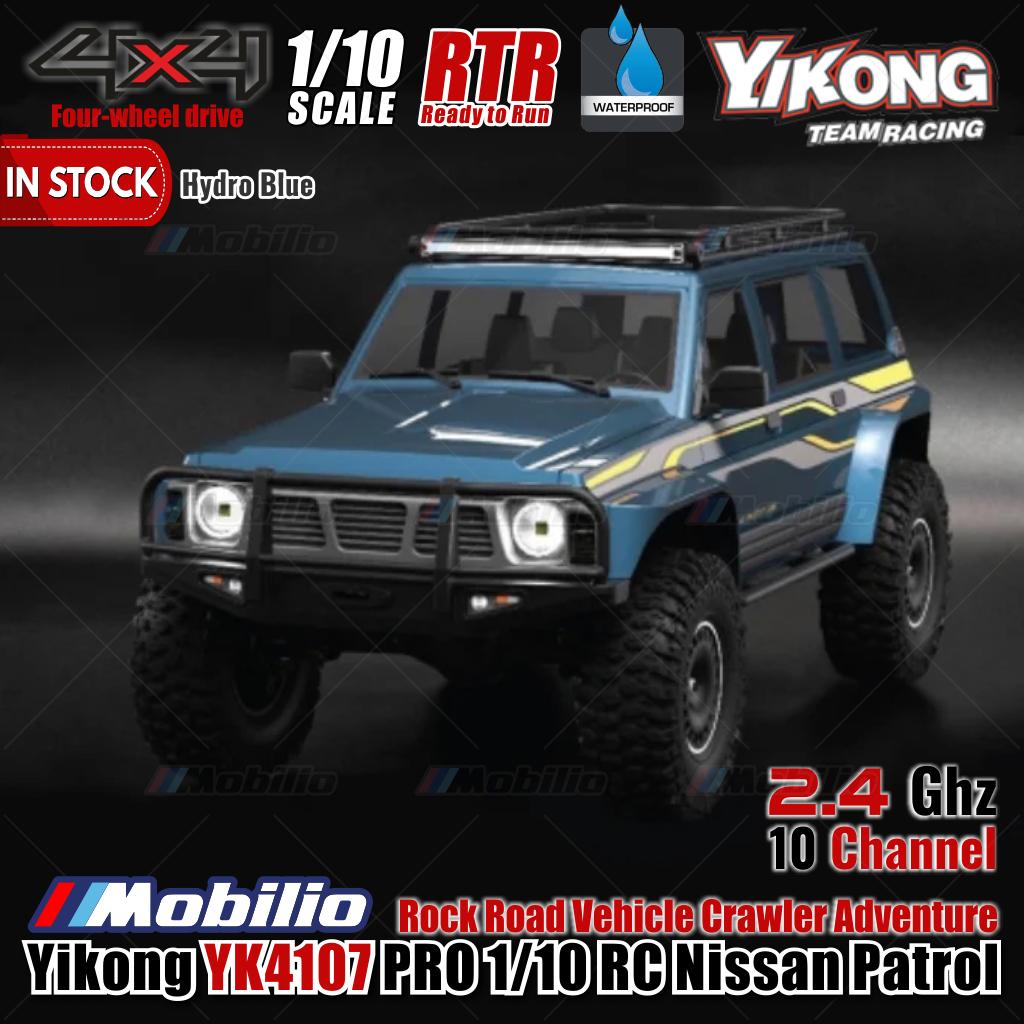 Yikong YK4107 PRO 1/10 RC Mobil Panjat Tebing Jalan Raya Crawler Adventure 2.4GHz RTR Remote Control