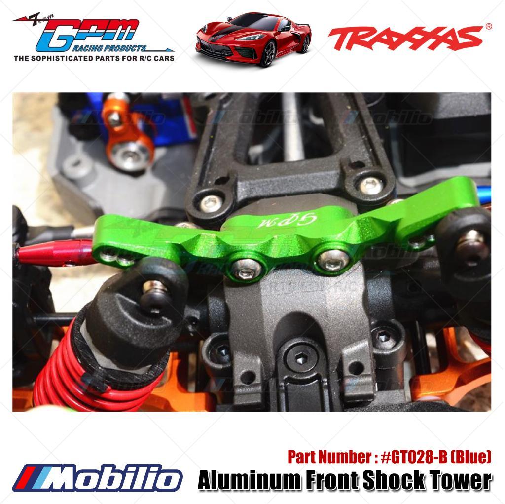 GPM Part #GT028 Aluminum Front Shock Tower for 1/10 Traxxas Ford GT 4-Tec 2.0 83056-4 / 4-Tec 3.0 93054-4 Upgrade Parts