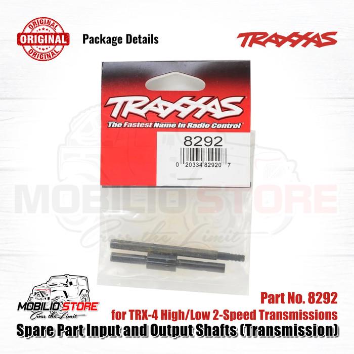 Traxxas Part #8292 Replacement input and output shafts for TRX-4 and TRX-6 high/low 2-speed transmissions