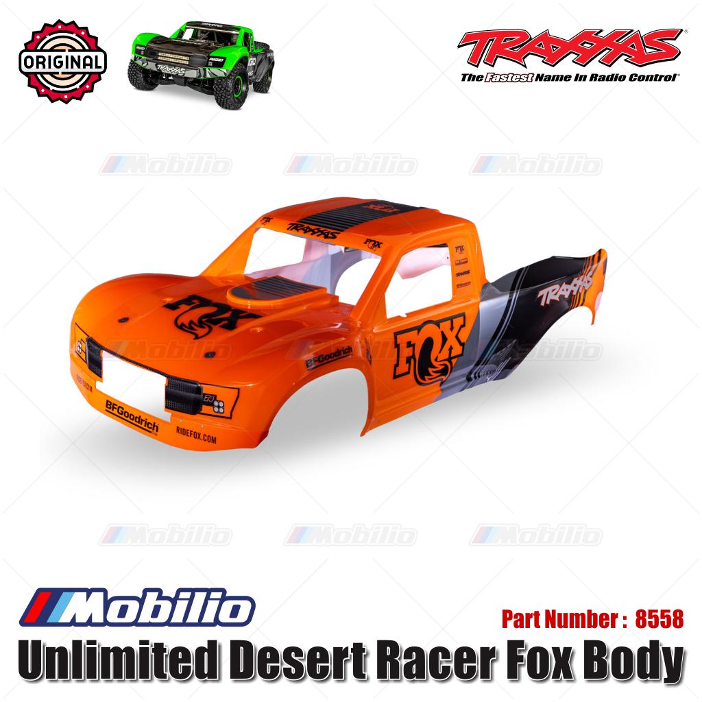 Traxxas Part #8558 Unlimited Desert Racer Fox Body