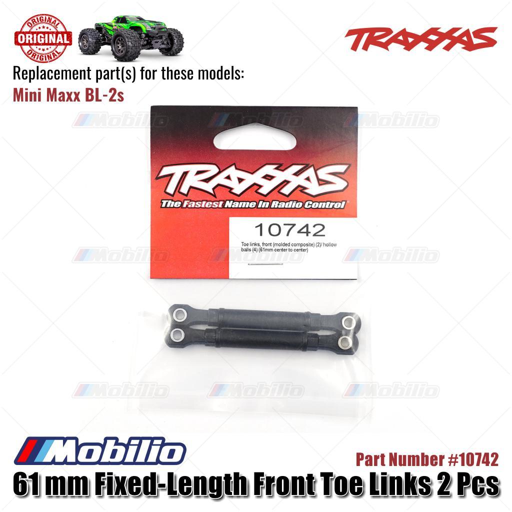 Traxxas Part #10742 61 mm Fixed-Length Front Toe Links 2 Pcs RC Mini Maxx BL-2S