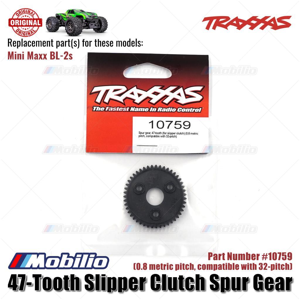 Traxxas Part #10759 47-Tooth Slipper Clutch Spur Gear 32-Pitch RC Mini Maxx BL-2S