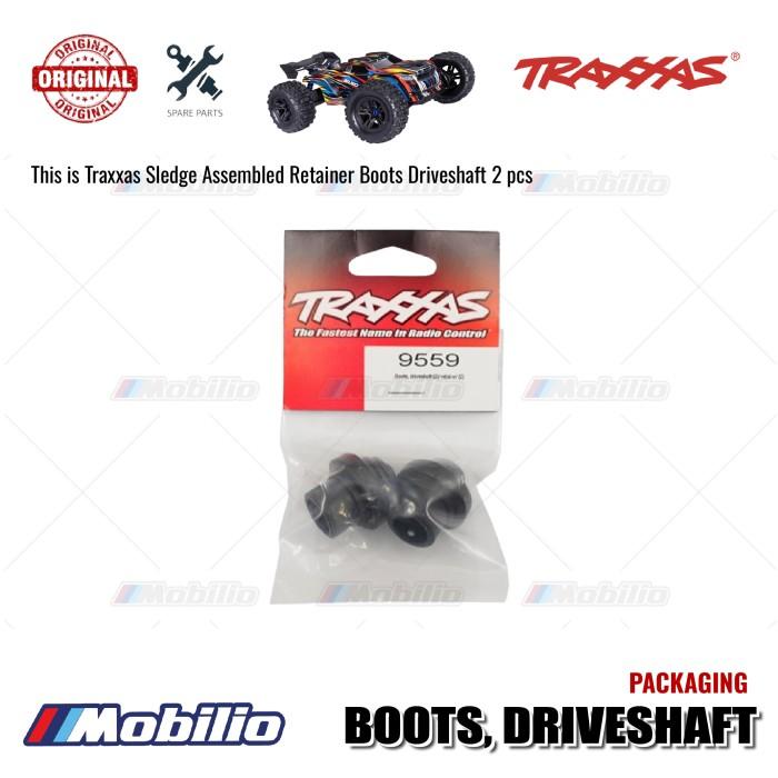 Traxxas Part #9559 Pair Of Center Driveshaft Boots for RC Sledge