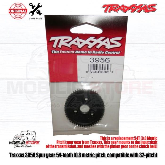 Traxxas Part #3956 Spur Gear 54T 0.8 Metric Pitch Competible with 32 Pitch