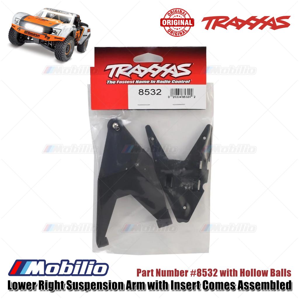 Traxxas Part #8532 Lower Right Suspension Arm with Insert Comes Assembled for RC UDR Unlimited Desert Racer