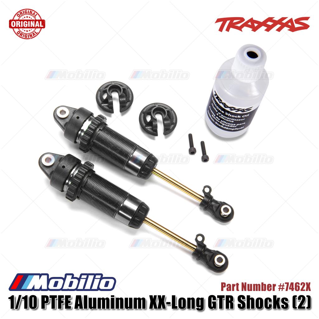 Traxxas Part #7462X 1/10 PTFE Aluminum XX-Long GTR Shocks (2) for RC Car