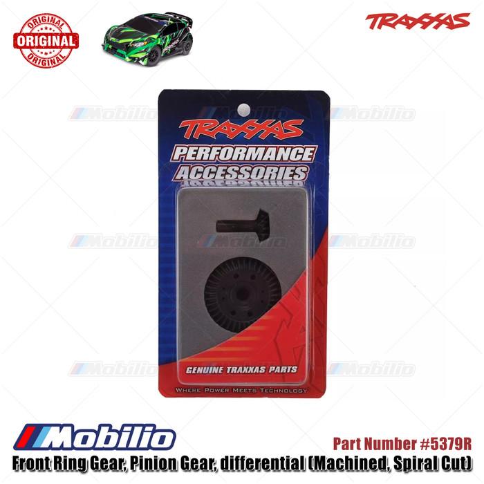 Traxxas Part #5379R Front Ring Gear Pinion Gear Differential Machined Spiral Cut for RC ST Rally Slash Stampede Hoss Rustler