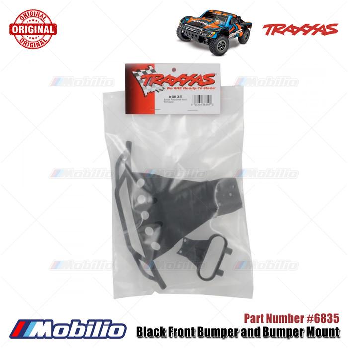 Traxxas Part #6835 Black Front Bumper and Bumper Mount for Slash Short Course RC