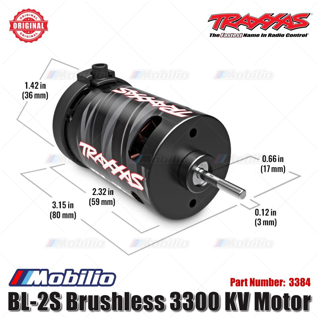 Traxxas Part #3384 BL-2S Brushless 3300 KV Motor