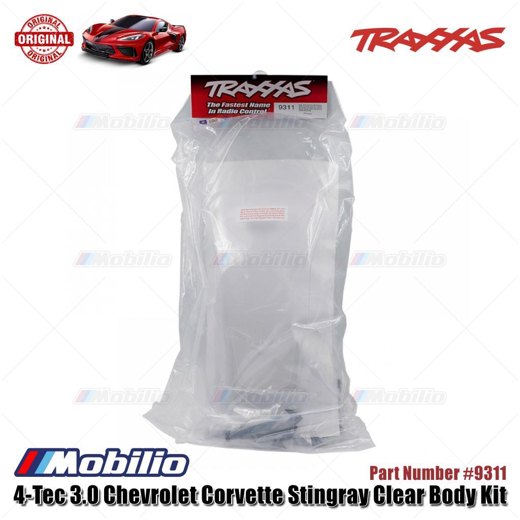 Traxxas Part #9311 4-Tec 3.0 Chevrolet Corvette Stingray Clear Body Kit