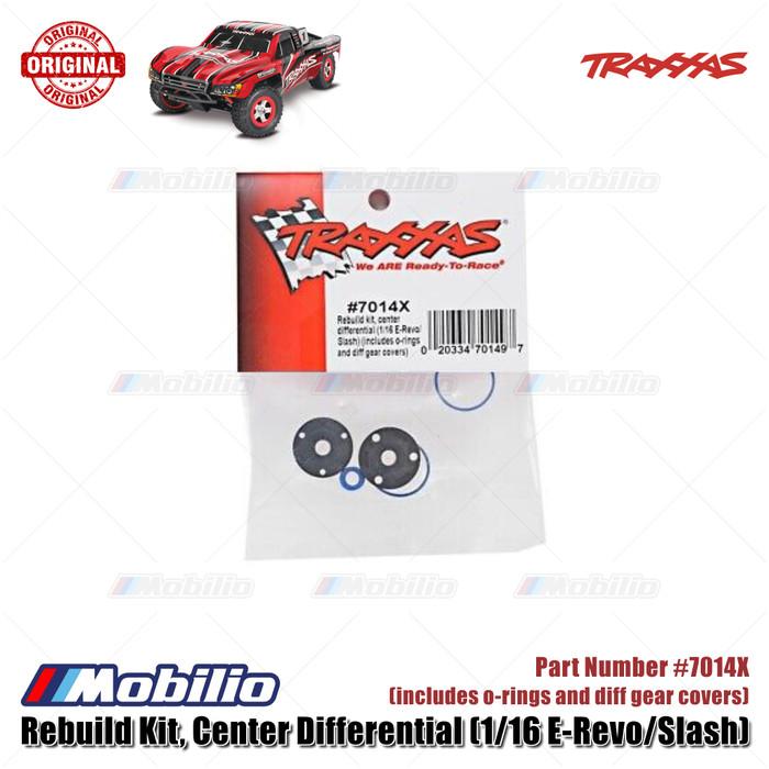 Traxxas Part #7014X Rebuild Kit Center Differential for 1/16 E-Revo Slash Mini