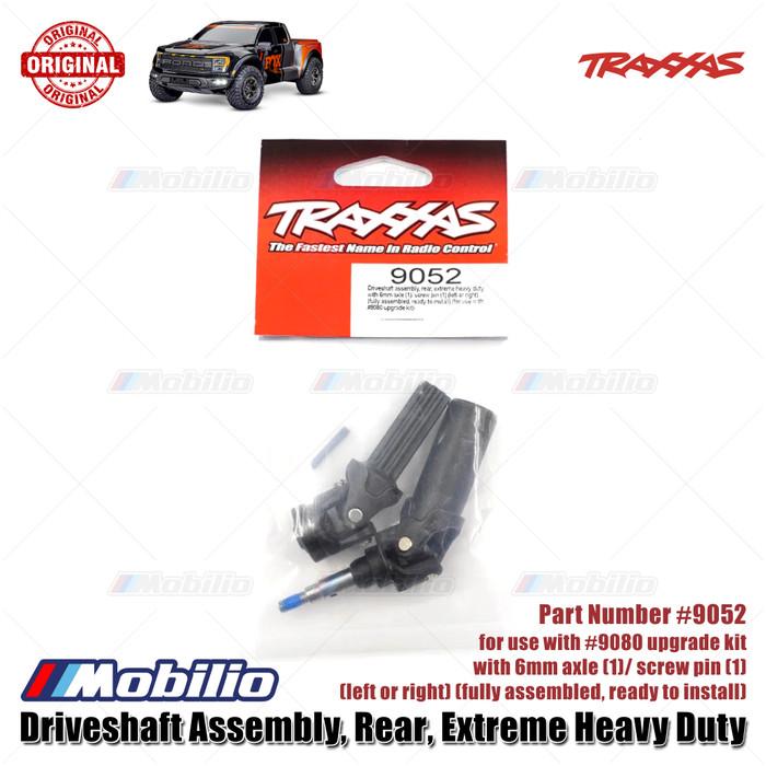 Traxxas Part #9052 Rear Driveshaft with 6mm Axle for the Extreme Heavy Duty Upgrade Kit RC Ford Raptor Rustler Slash Stampede