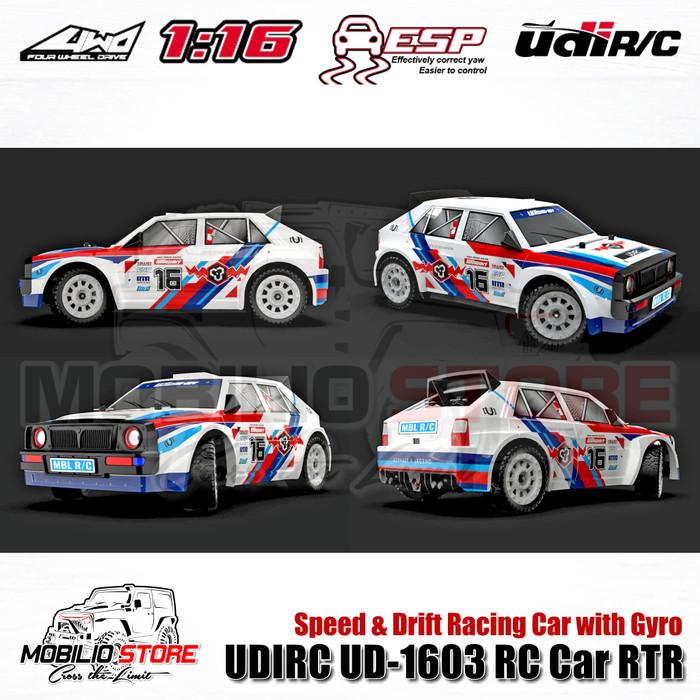 UDIR/C UD-1603 4WD 1/16 Racing Drift Rally Touring RC Car 2.4 GHz RTR