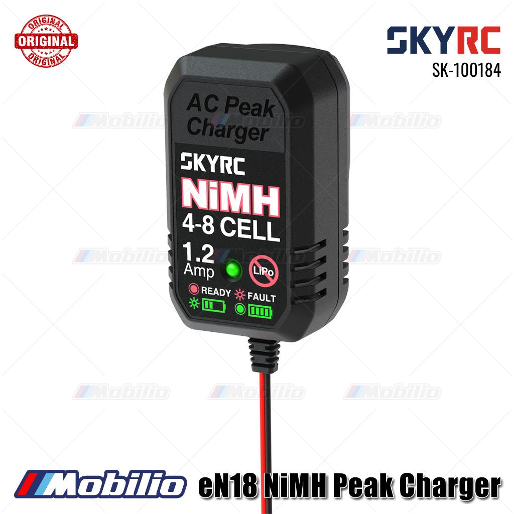 Pengisi Daya Puncak AC Baterai NiMH SKYRC Bagian #SK-100184 eN18 4-8S