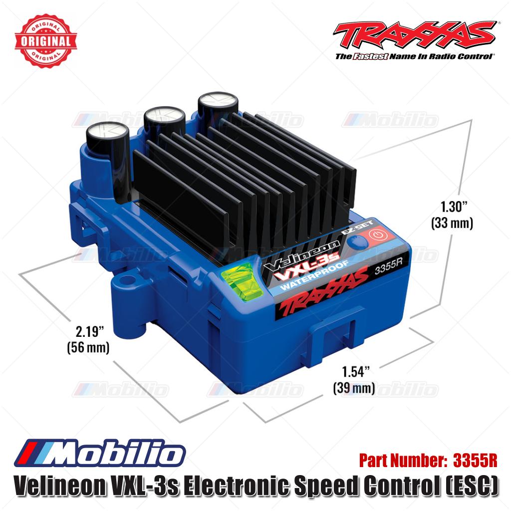 Traxxas Part #3355R Velineon VXL-3s Electronic Speed Control