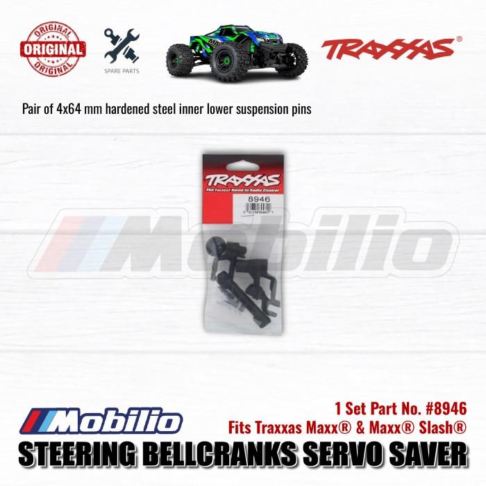 Traxxas Part #8946 Steering Bellcranks with Support for RC Slash Maxx