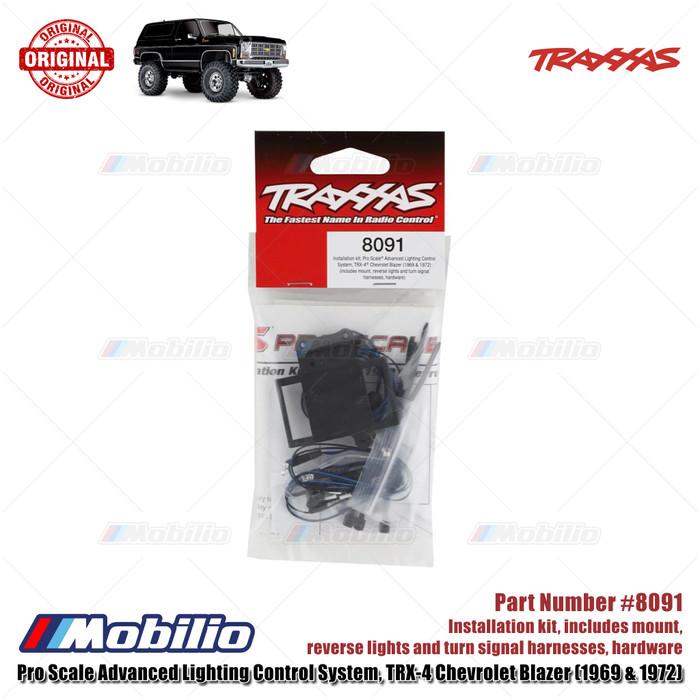 Traxxas Part #8091 Installation kit Pro Scale Advanced Lighting Control System TRX-4 Chevrolet Blazer 1969 & 1972