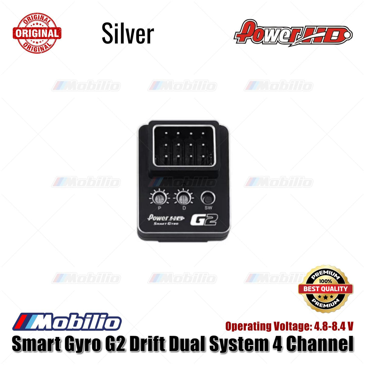 Power HD Smart Gyro G2 Drift Performance Suku Cadang Asli untuk Mobil RC Drifting Remote Control