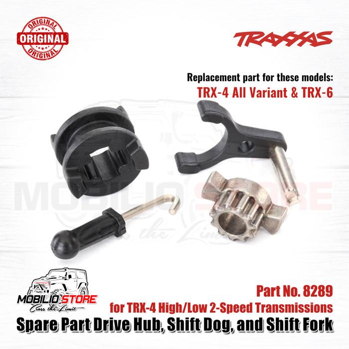 Traxxas Part #8289 Spare Part Drive Hub Shift Dog and Shift Fork for 2-Speed TRX4