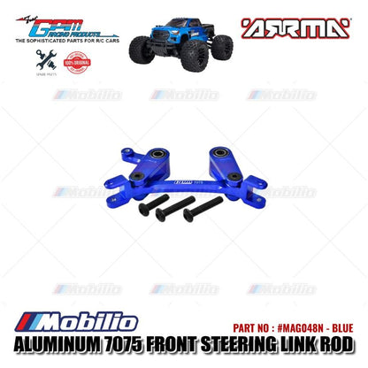 GPM Part #MAG048N Alloy Steering Assembly Arrma Granite Big Rock Senton Vortexs Typhon 4X4 Buggy Monster Truck  Remote Control