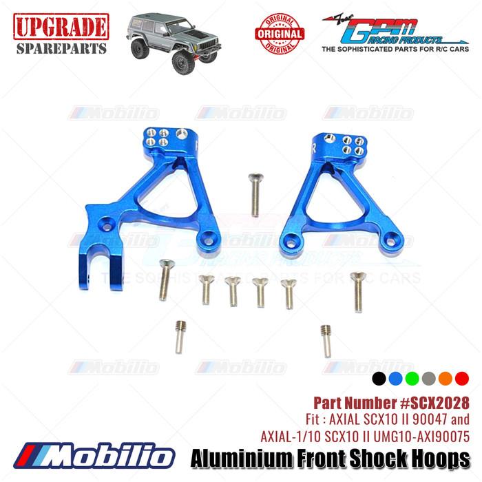 GPM Part #SCX2028 Aluminium Front Shock Hoops AX31380