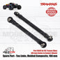 Traxxas Part #8948 Pair of 100 mm (89 mm center to center) black molded composite toe links for Maxx, Maxx Slash, Maxx Ultimate