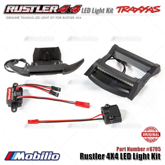 Traxxas Part #6795 LED Light Kit for Rustler 4X4 Efficient High-Intensity Lighting
