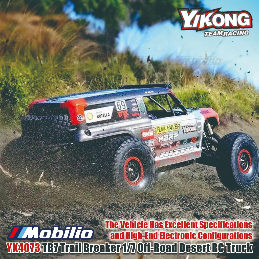 Yikong YK4073 TB7 Trail Breaker 1/7 Off-Road Desert RC Truck RTR