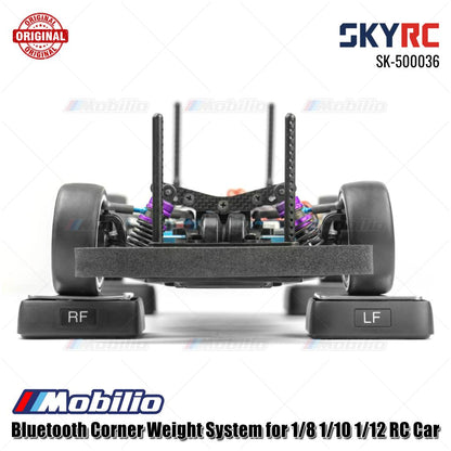 SKYRC Part #SK-500036 Sistem Bobot Sudut Bluetooth untuk Mobil RC 1/8 1/10 1/12