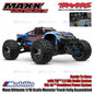 Traxxas 89087-4 Maxx Ultimate Truk Monster Skala 1/10 Rakitan Lengkap RTR Siap Balap RC dengan Sistem Radio TQi 2.4 GHz dan Sistem Tenaga Brushless VXL-4S