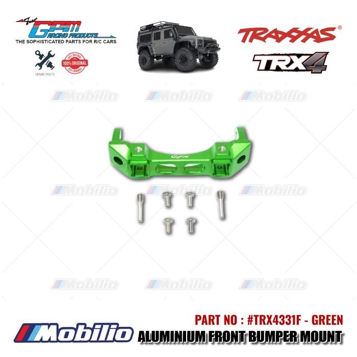 GPM Part #TRX4331F Aluminium Front Bumper Mount RC Upgrade Traxxas TRX-4 Crawler Adventure