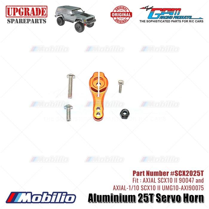 GPM Part #SCX2025T Aluminium 25T Servo Horn RC Upgrade Axial SCX10 II Crawler Adventure  Remote Control