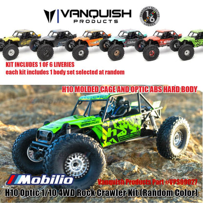 Kit Rock Crawler Vanquish Products H10 Optic 1/10 4WD (Warna Acak) #VPS09027