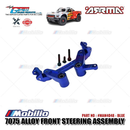 GPM Part #MAM4048 Alloy Front Steering Assembly ARRMA 1/8 MOJAVE 4X4 4S BLX Desert Truck  Remote Control