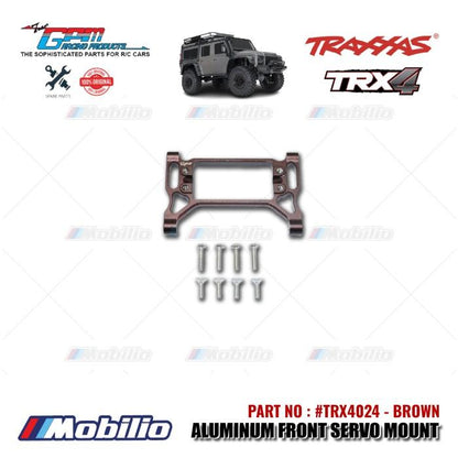GPM Part #TRX4024 Aluminum Servo Mount Traxxas TRX-4 TRX-6 Trail Crawler