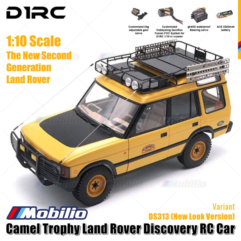 D1RC Camel Trophy Land Rover Discovery DS313 1/10 Scale 313mm Wheelbase RC Car Adventure